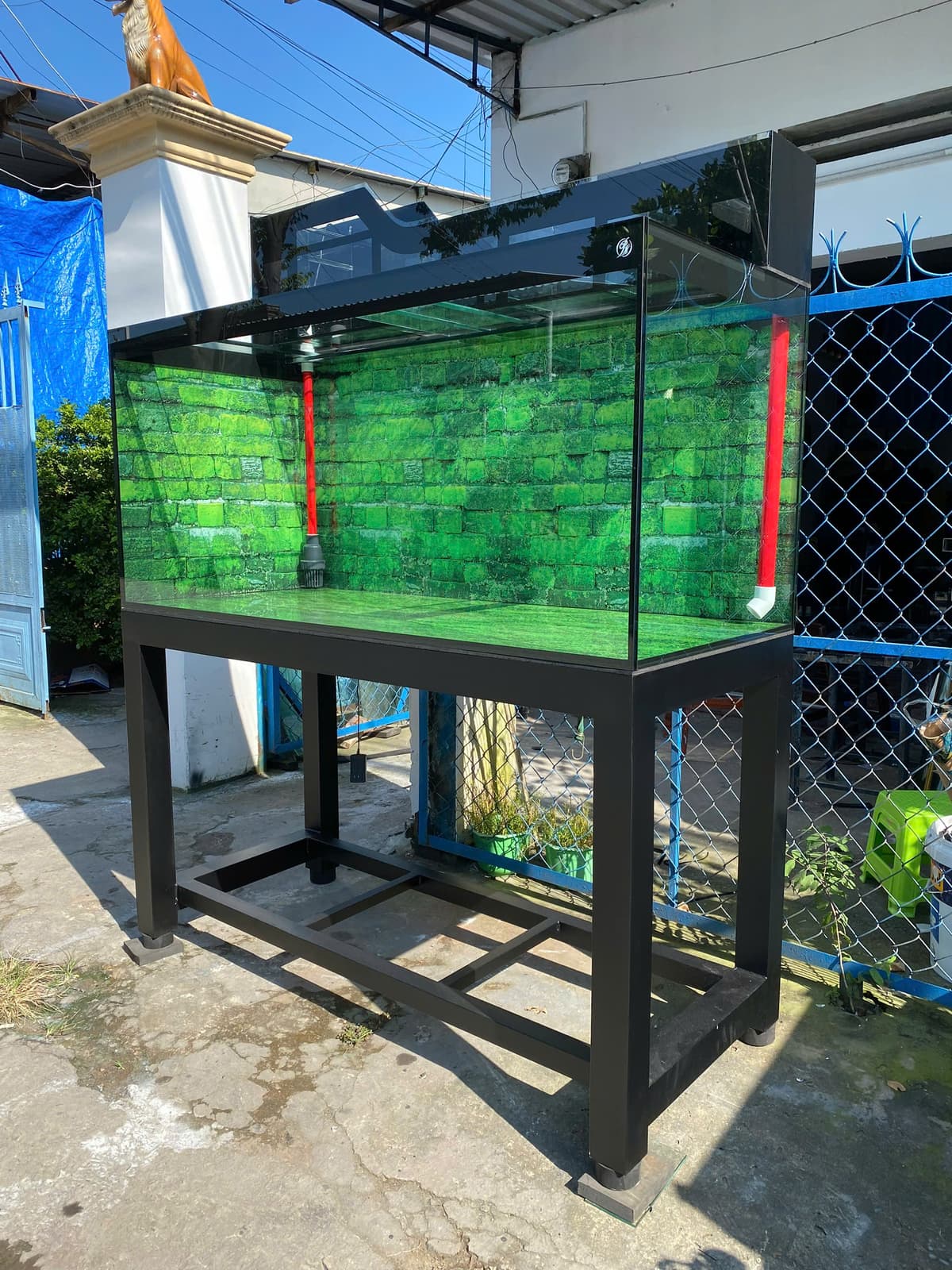 Hồ cá công nghệ mới với hệ thống hút thổi toàn dãy